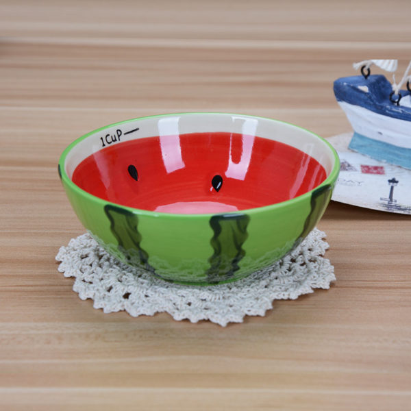 Colorful Fruity Ceramic Bowl | Watermelon