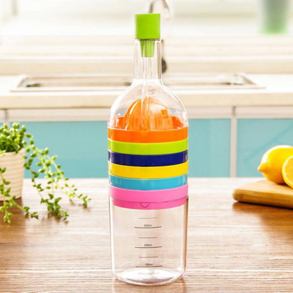 8-in-1 bottle of 8 colorful cookware