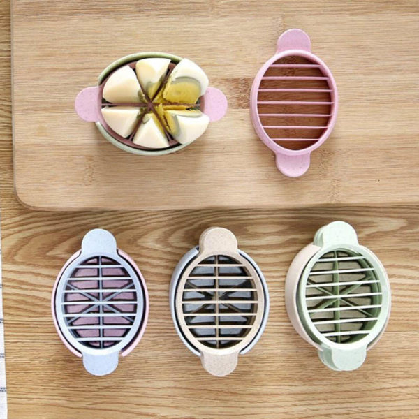 3-in-1 Multifunction Hard-Boiled Egg Cutter | Grey