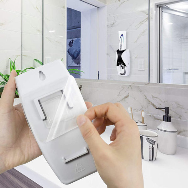 Toothpaste Dispenser and Toothbrush Holder | Green