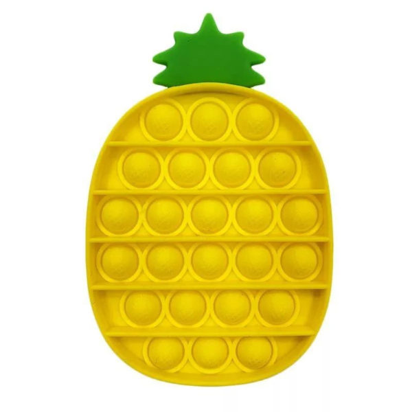 Jeu multifonction ludique “Pop” en silicone | Ananas