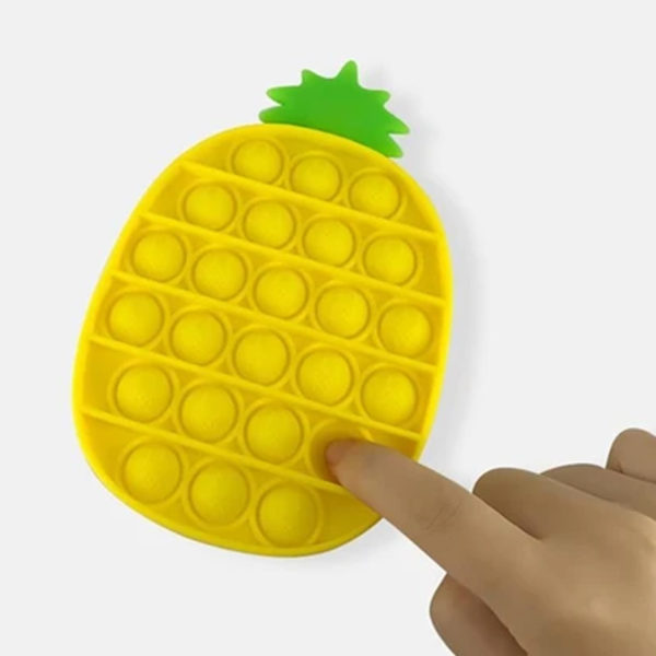 Jeu multifonction ludique “Pop” en silicone | Ananas