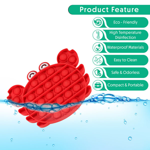 Fun silicone multifunction game | Crab