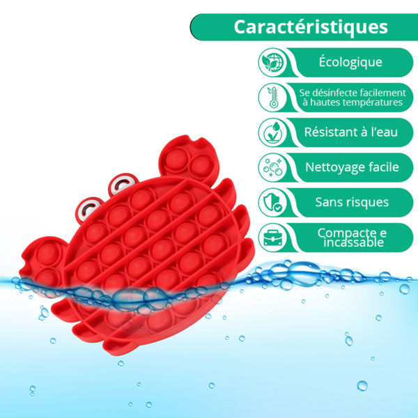 Fun silicone multifunction game | Crab