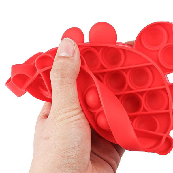 Jeu multifonction ludique “Pop” en silicone | Crabe