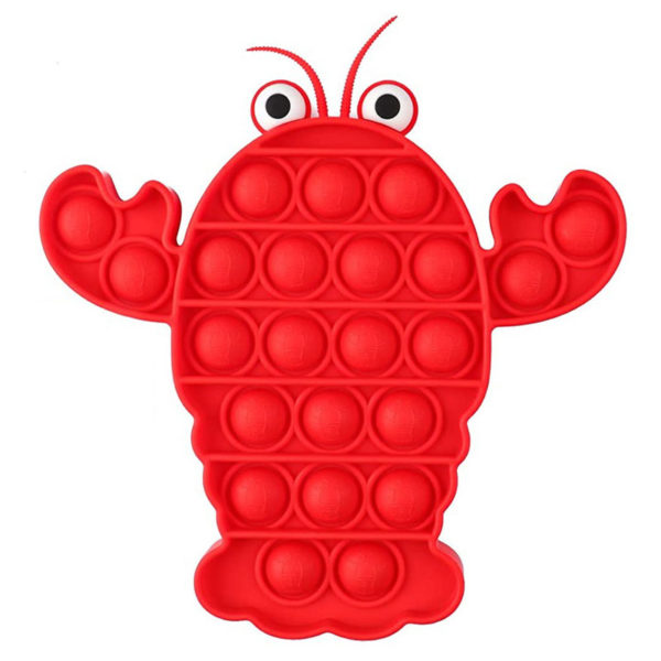 Jeu multifonction ludique “Pop” en silicone | Homard