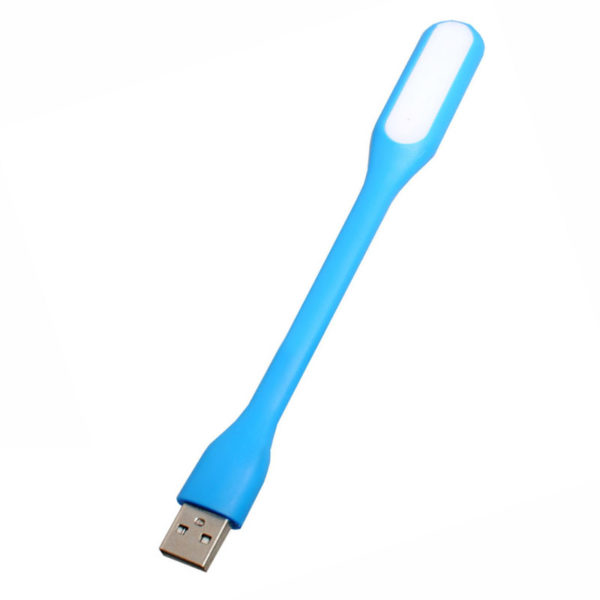 Mini Lampe LED de Lecture USB | Bleu