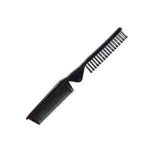 Peigne-Brosse pliable de poche | Noir