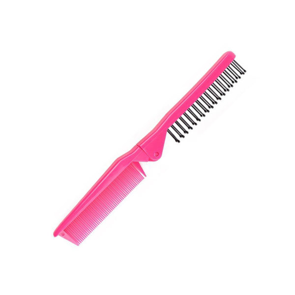 Foldable Pocket Comb-Brush | Pink