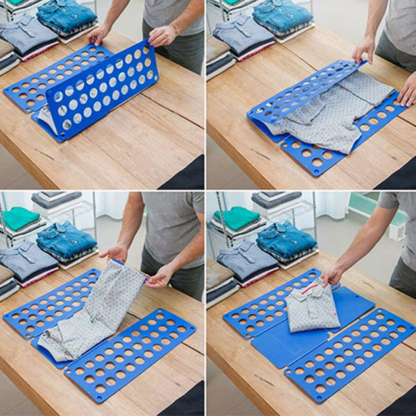 Clever board for folding laundry | Blue