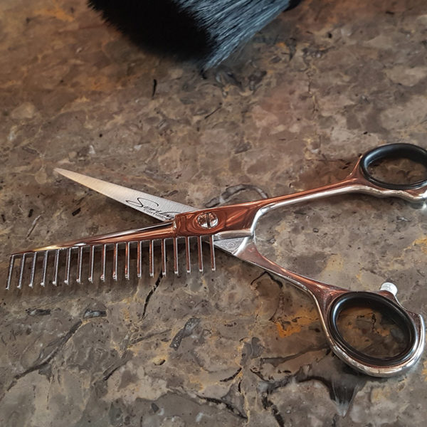 Professional Stainless Steel Scissors-Comb SORIBA