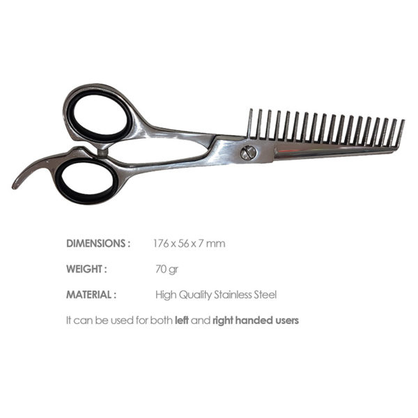 Professional Stainless Steel Scissors-Comb SORIBA