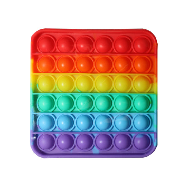 Fun square silicone multifunction game | Rainbow