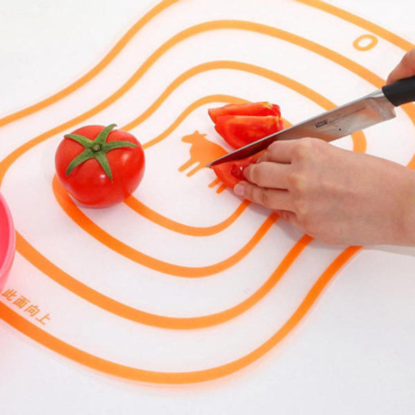 Soft and colorful cutting mat | Orange