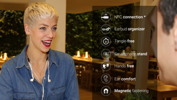 Porte-écouteurs SPARK Connect 2.0 avec Puce NFC
