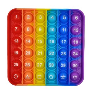 Fun square silicone multifunction game | NUMBERS