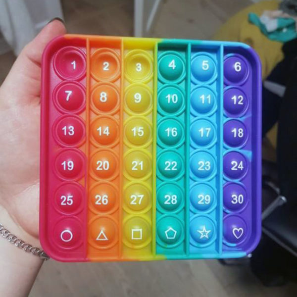 Fun square silicone multifunction game | NUMBERS