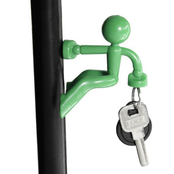 Magnetic man Keychain | Dark Green