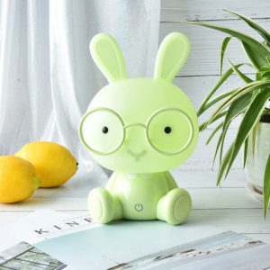 Adorable lampe de nuit Lapin | Vert