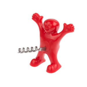 Red naughty man bottle opener