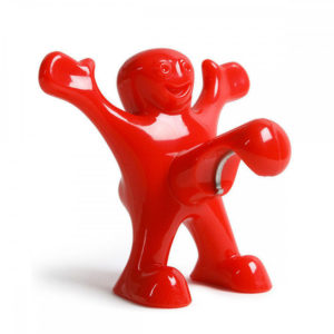 Red naughty man bottle opener