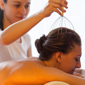 Smart scalp massager | Red
