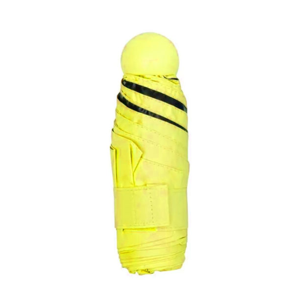 Ultra-Compact Umbrella Pill | Yellow