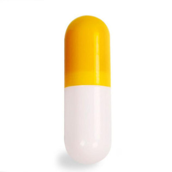 Ultra-Compact Umbrella Pill | Yellow