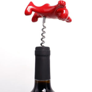 Red naughty man bottle opener