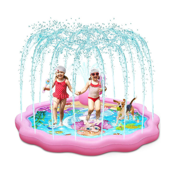 Tapis de Jeux d’eau “Sirène” avec Jets pour enfants 178 cm