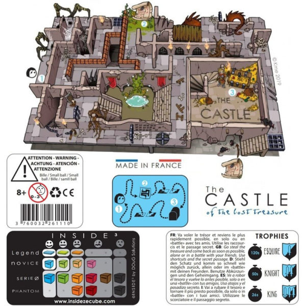 Maze Puzzle “INSIDE 3 Legend” | The Castle