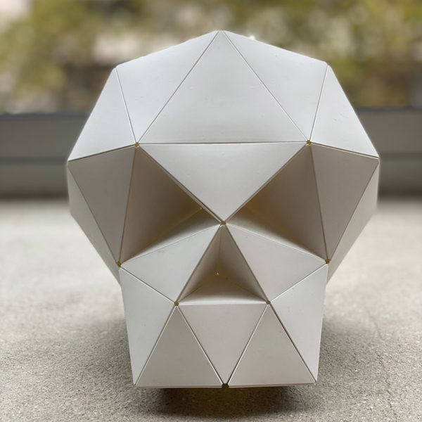 Puzzle 3D Origami “Carapaces” | Blanc