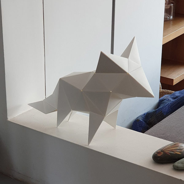 Puzzle 3D Origami “Carapaces” | Blanc