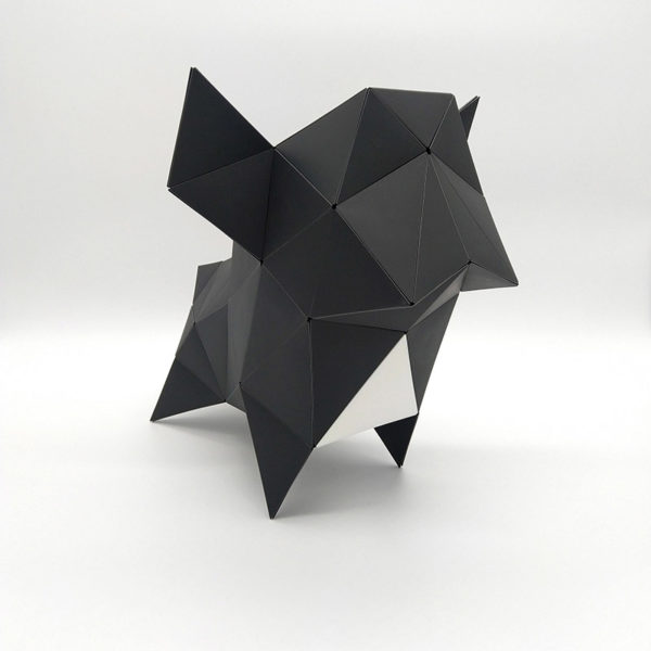3D Origami Puzzles “Carapaces” | Anthracite