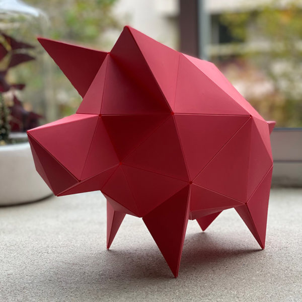 Puzzle 3D Origami “Carapaces” | Rose