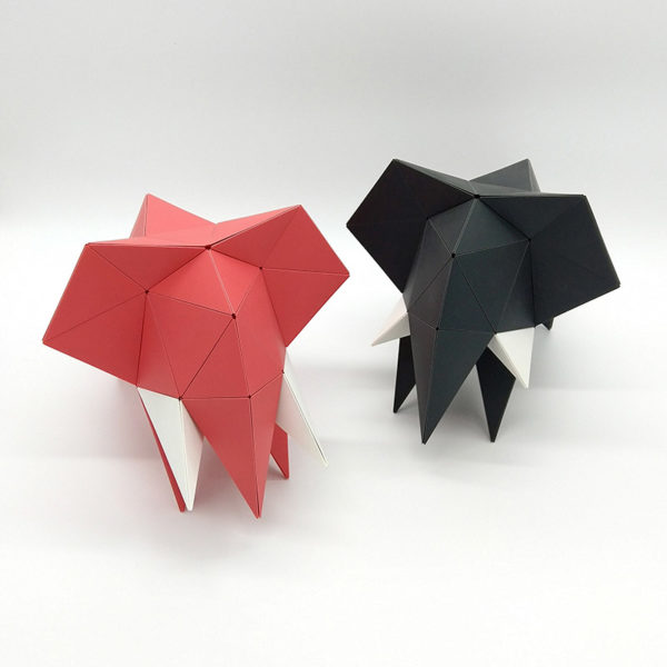 3D Origami Puzzles “Carapaces” | Anthracite