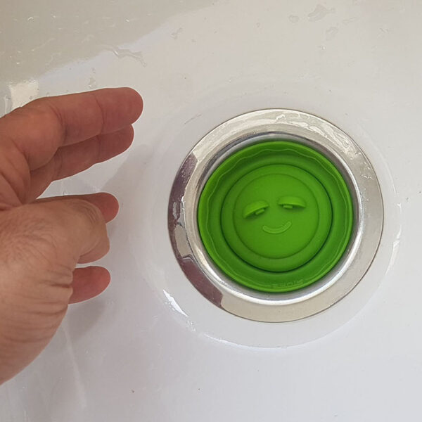 Adorable Frog Sink Plug | Green