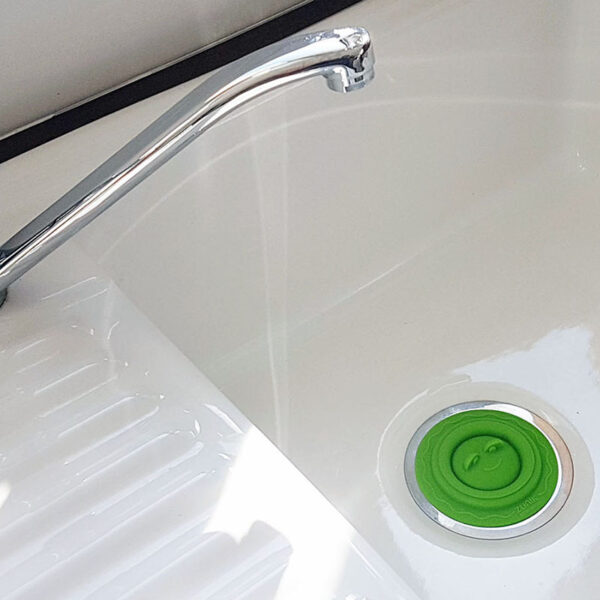 Adorable Frog Sink Plug | Green