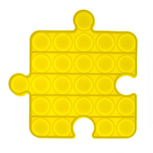 Fun puzzle silicone multifunction game | Yellow
