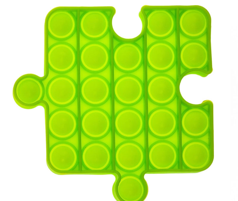 Fun puzzle silicone multifunction game | Green