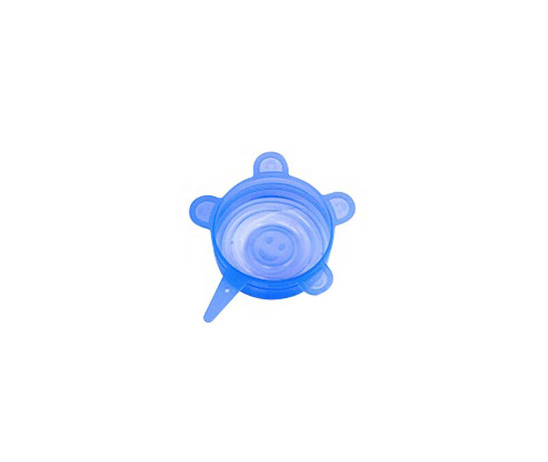 Tiny stretch silicone blue lid Ø 6,5cm