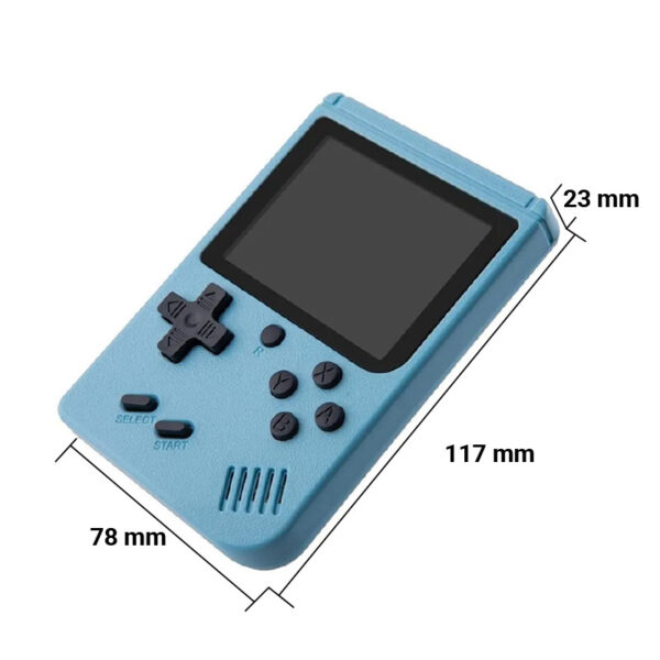 Mini console portable 500 Jeux en 1 – Game Box Plus | Bleu
