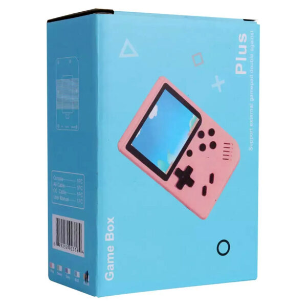Mini portable console 500 Games in 1 – Game Box Plus | Blue