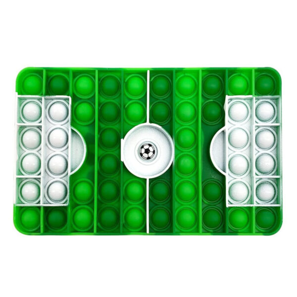 Jeu multifonction ludique “Pop” Foot en silicone | Vert