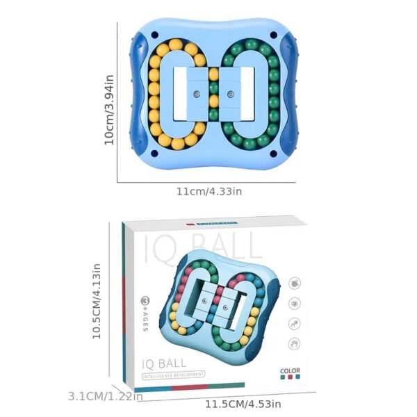 Jouet Puzzle Casse-Tête à Billes Montessori | Bleu