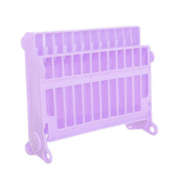 Compact Folding Mini Dish Drainer | Purple