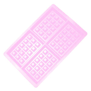 Silicone waffle mold | Pink