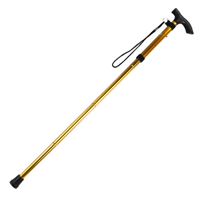 Lightweight foldable walking stick | Golden