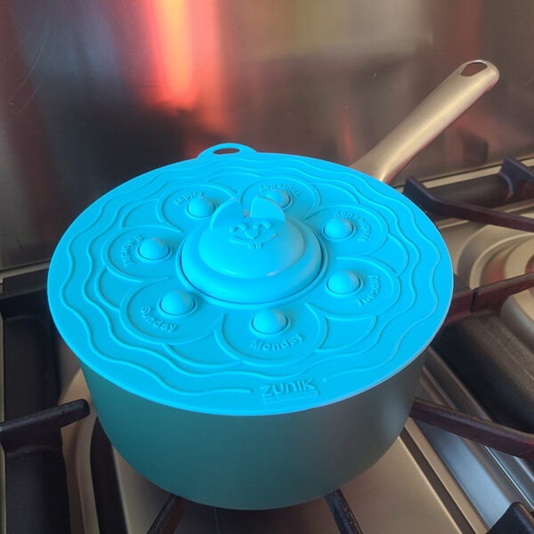Large POPLID Ø 17,2cm: 4-in-1 Magic Multifunction Airtight Lid | Blue