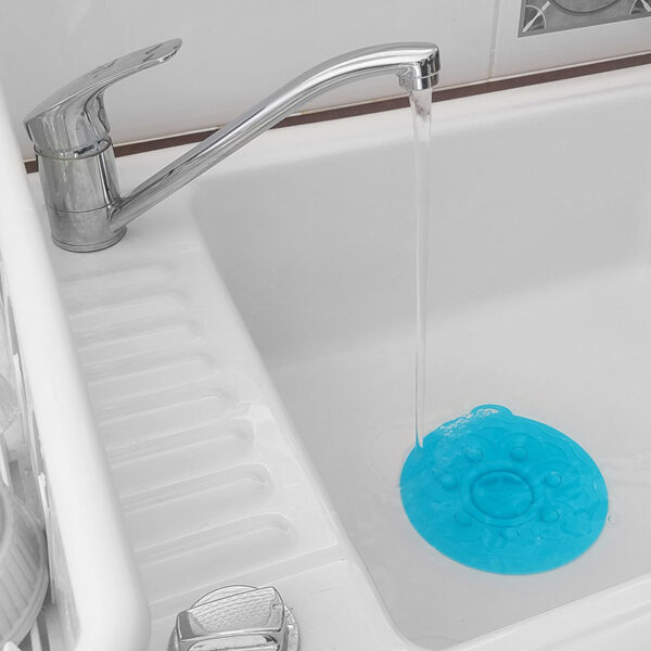 Large POPLID Ø 17,2cm: 4-in-1 Magic Multifunction Airtight Lid | Blue